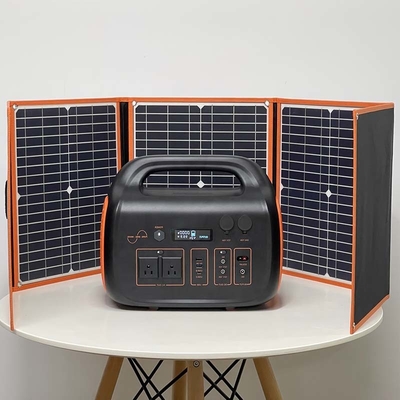 Mini Solar Plant Portable Power Station 500W For Camping RV Outdoors Off Grid