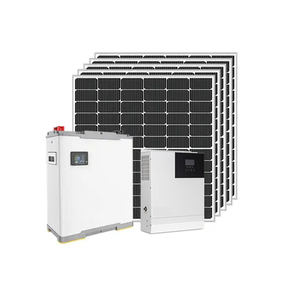 5kW Home Energy Storage System , 24V 300Ah Hybrid Solar System