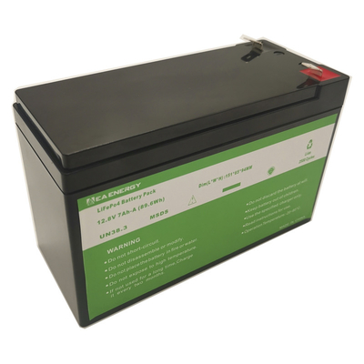 12.8V 7Ah 89.6Wh Deep Cycle Lithium Battery Software BMS Control