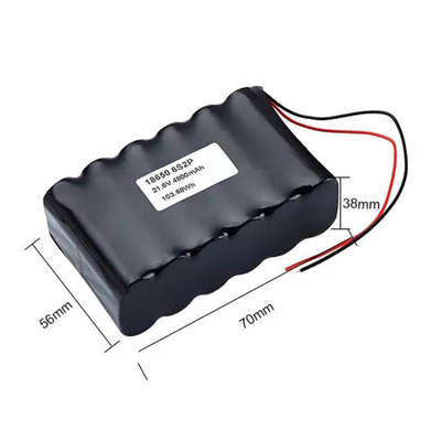 21.6V 4.8Ah E Bike Lithium Ion Battery Pack CE UN38.3 MSDS Approved