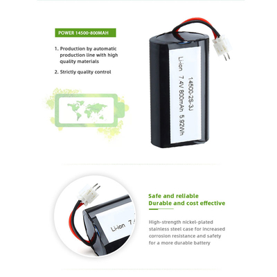 14500 Lithium Rechargeable Battery Pack For RC Car Off Road Truck